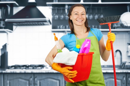 Professional cleaning company in Chelsea servicing a modern home interior