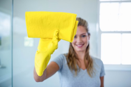 Deep upholstery cleaning on a living room sofa in Chelsea